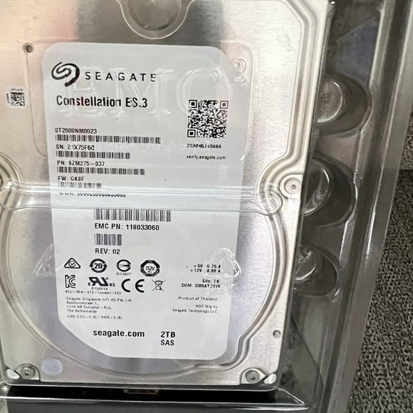 Seagate Constellation ES.3 2TB SAS 3.5" Internal Hard Drive (ST2000NM0023) - Picture 6 of 7